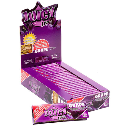 Juicy Jay's 1 1/4" Rolling Paper Grape Flavor