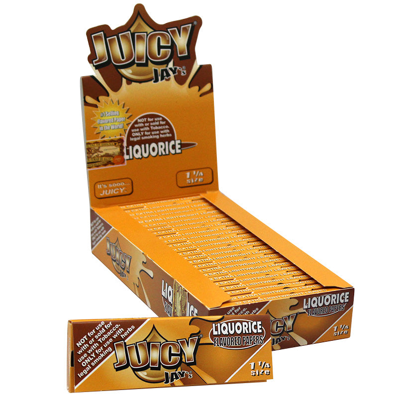 Juicy Jay's Liquorice Rolling Paper 1 1/4"