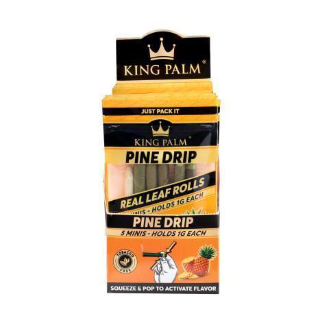 King Palm - Pine Drip - 5 Mini Rolls - 1g - 15pk Display