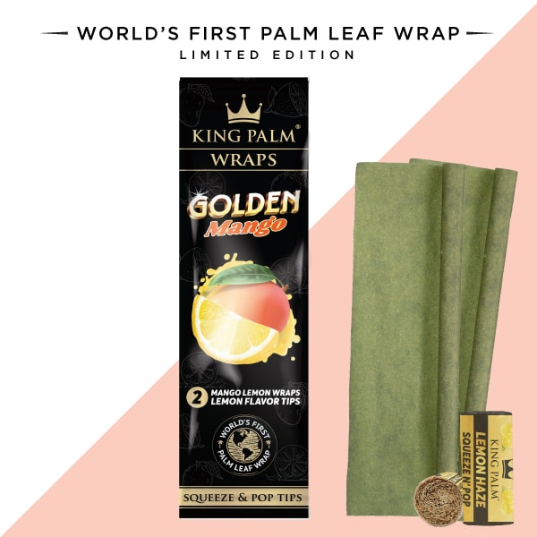 King Palm Golden Mango Wraps XL (15pk Display)