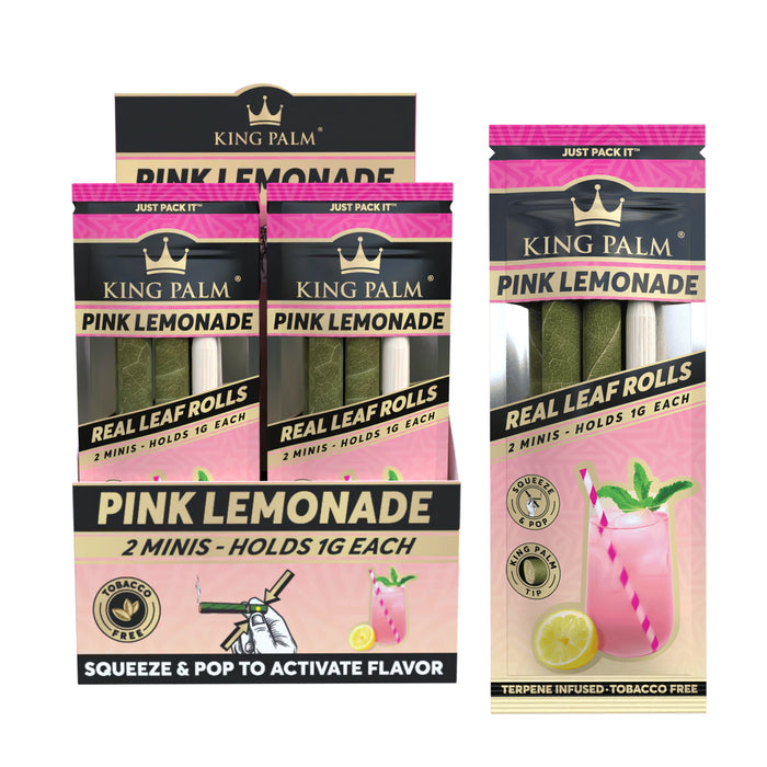 King Palm  - Pink Lemonade - 2 Minis - 1g - 20pk Display