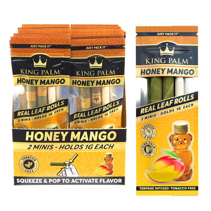 King Palm  - Honey Mango - 2 Minis - 1g - 20pk Display