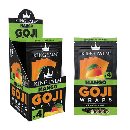 King Palm Goji Berry Wraps (15pk Display)