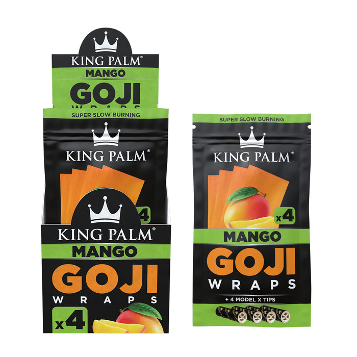 King Palm Goji Berry Wraps (15pk Display)