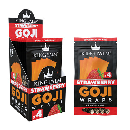 King Palm Goji Berry Wraps (15pk Display)