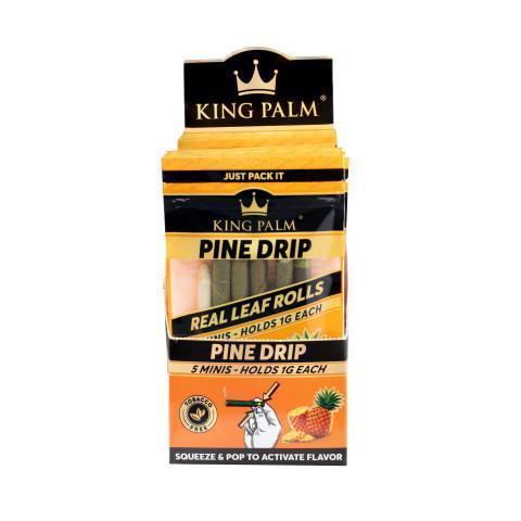 King Palm Pine Drip 5 Mini Rolls 1g 15pk Display