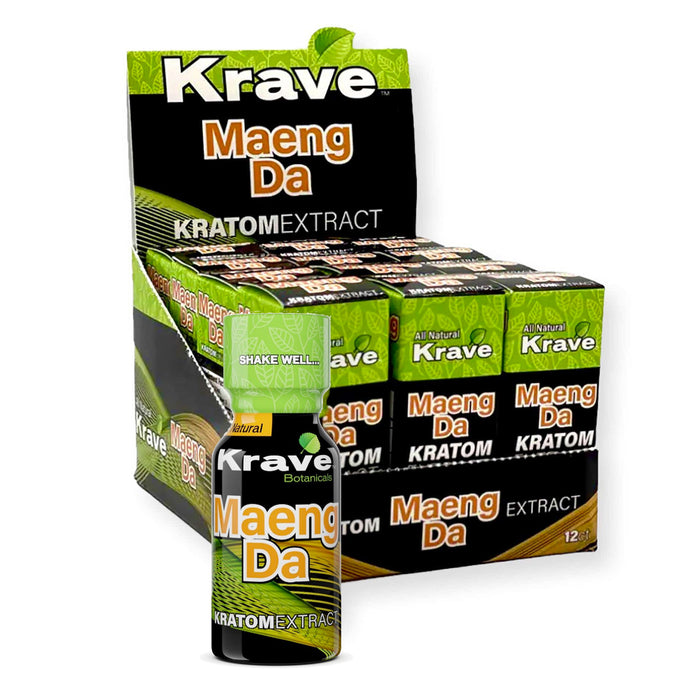 Krave Kratom Extract Liquid Shots (12pcs/Display)