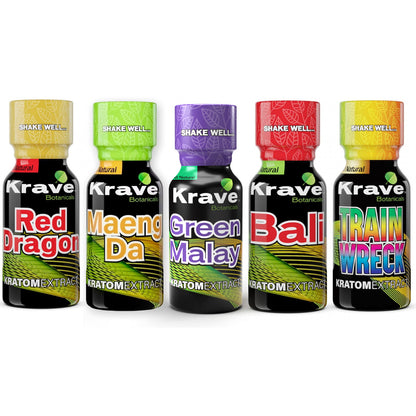 Krave Kratom Extract Liquid Shots