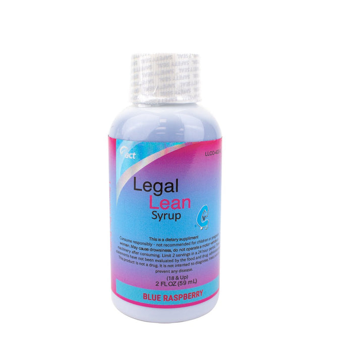 Legal Lean - Blue Raspberry Syrup