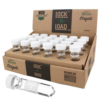 Lock-N-Load Glass Fat Chillum Stagati 20mm (24pcs)