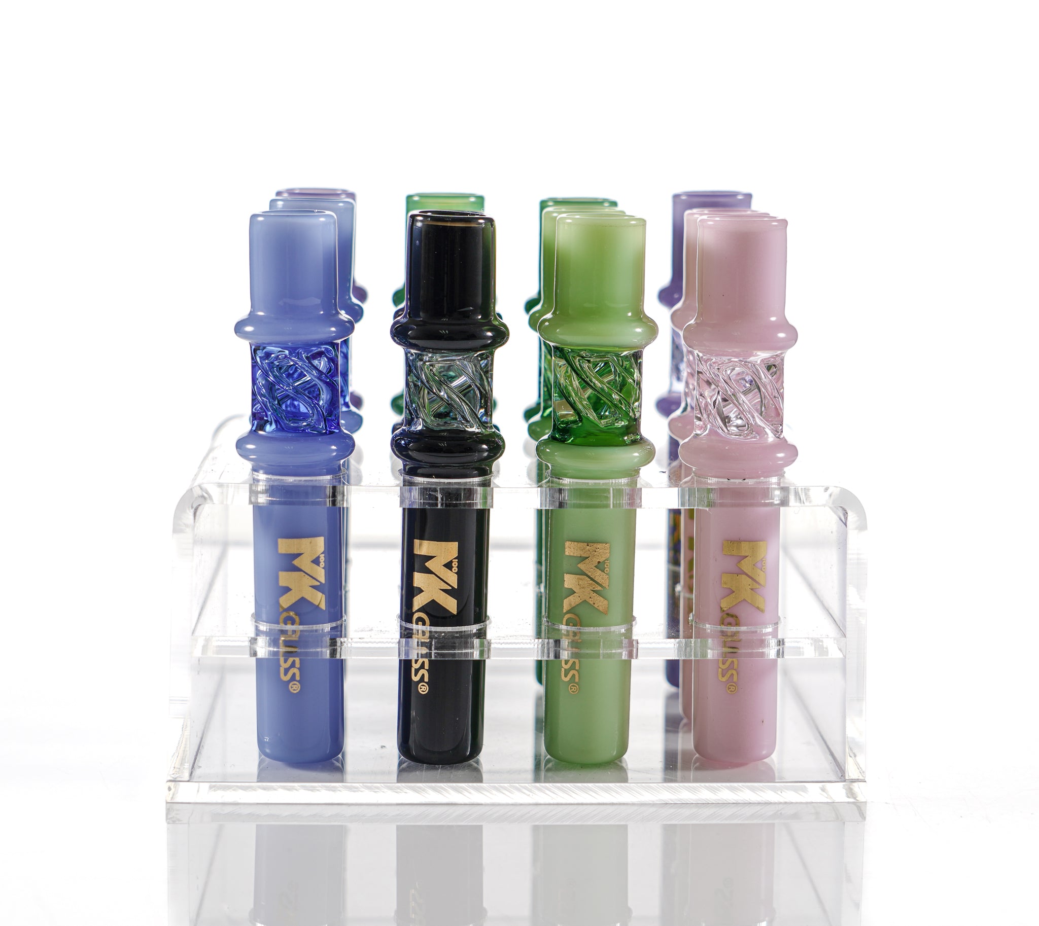 MKCH7 Chillum 12ct Display by MK 100 Glass