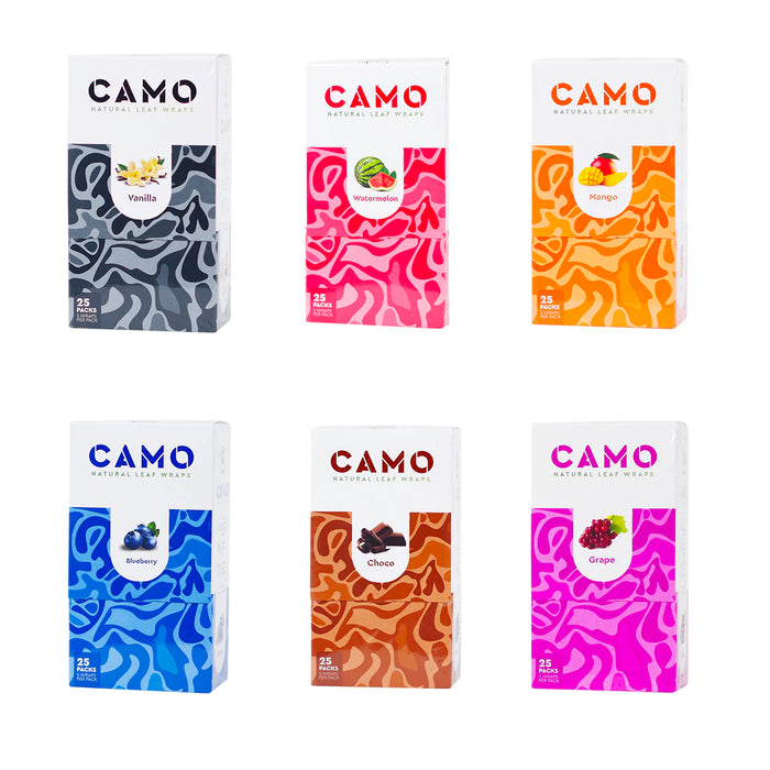 Natural Leaf Wraps 25 Packs Display