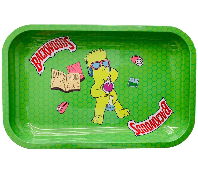 BW Bart Simpson Rolling Tray