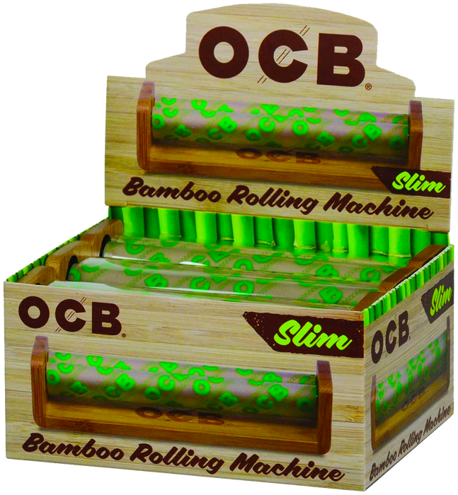 OCB Rolling Machine Bamboo Slim King Size - 6/Display