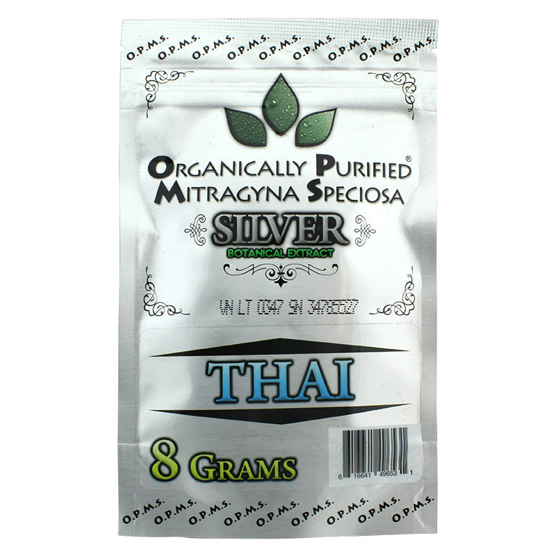 OPMS Kratom Silver (Capsules) 8 Grams 