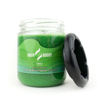 Odor Buddy  Candle w/ Ashtray Lid (11 Scents)