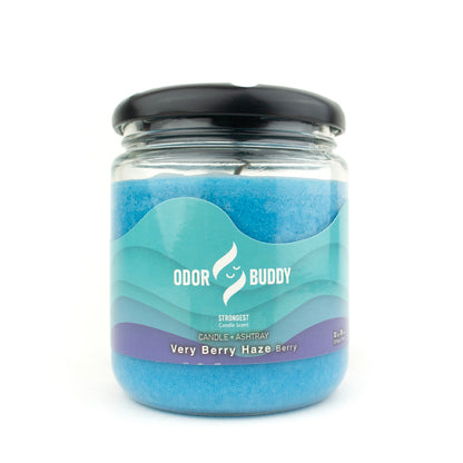 Odor Buddy  Candle w/ Ashtray Lid (11 Scents)