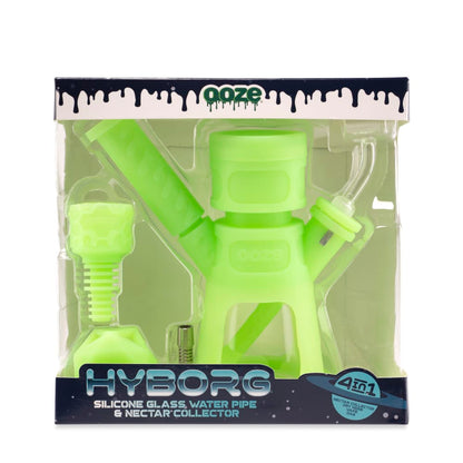 Ooze Hyborg 4 In 1 Silicone Water Pipe & Nectar Collector
