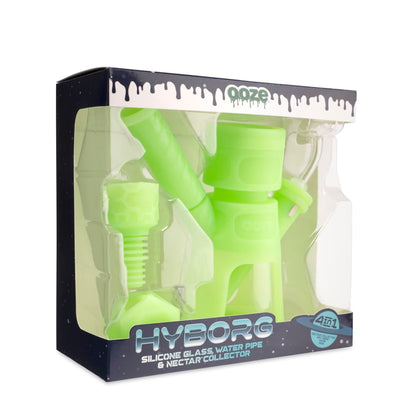Ooze Hyborg 4 In 1 Silicone Water Pipe & Nectar Collector