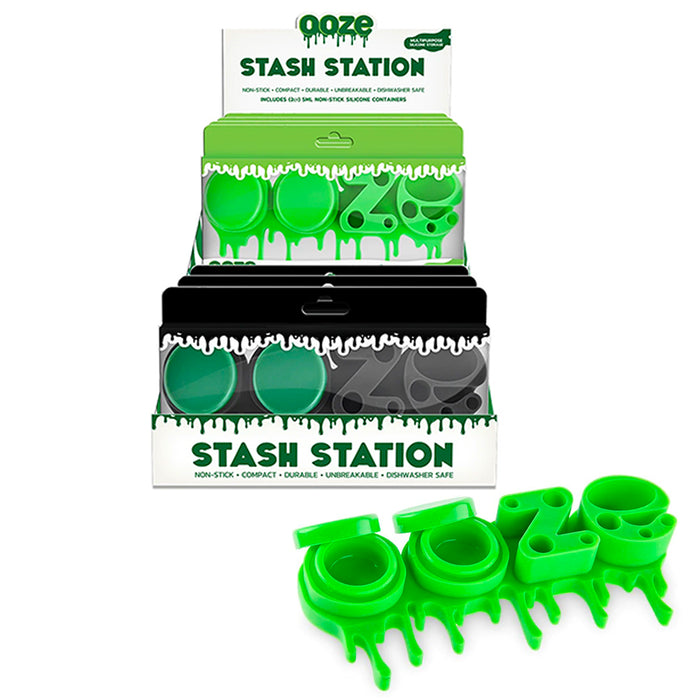 Ooze Stash Station Container Storage (12 Per Display)