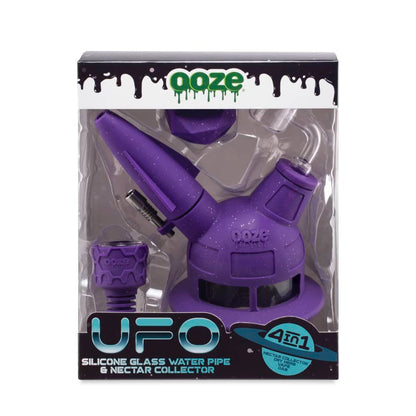 Ooze UFO Silicone Water Pipe & Nectar Collector