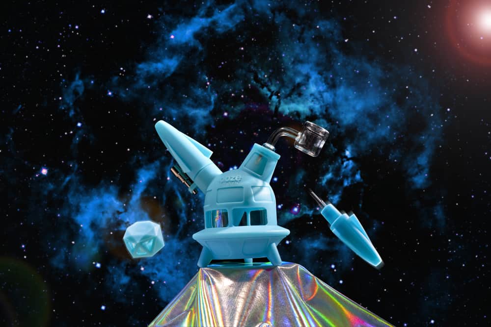 Ooze UFO Silicone Water Pipe & Nectar Collector