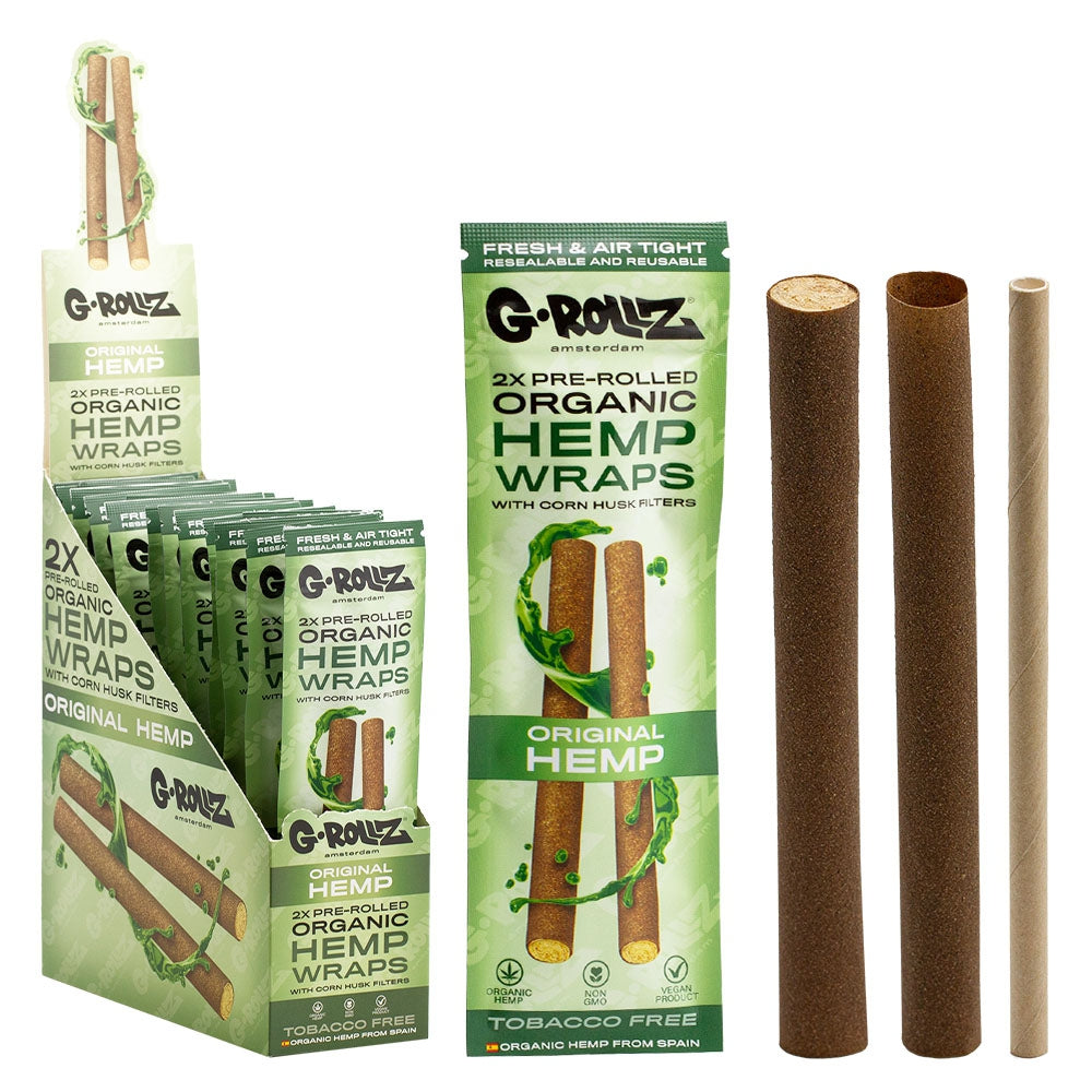 Organic hemp wraps