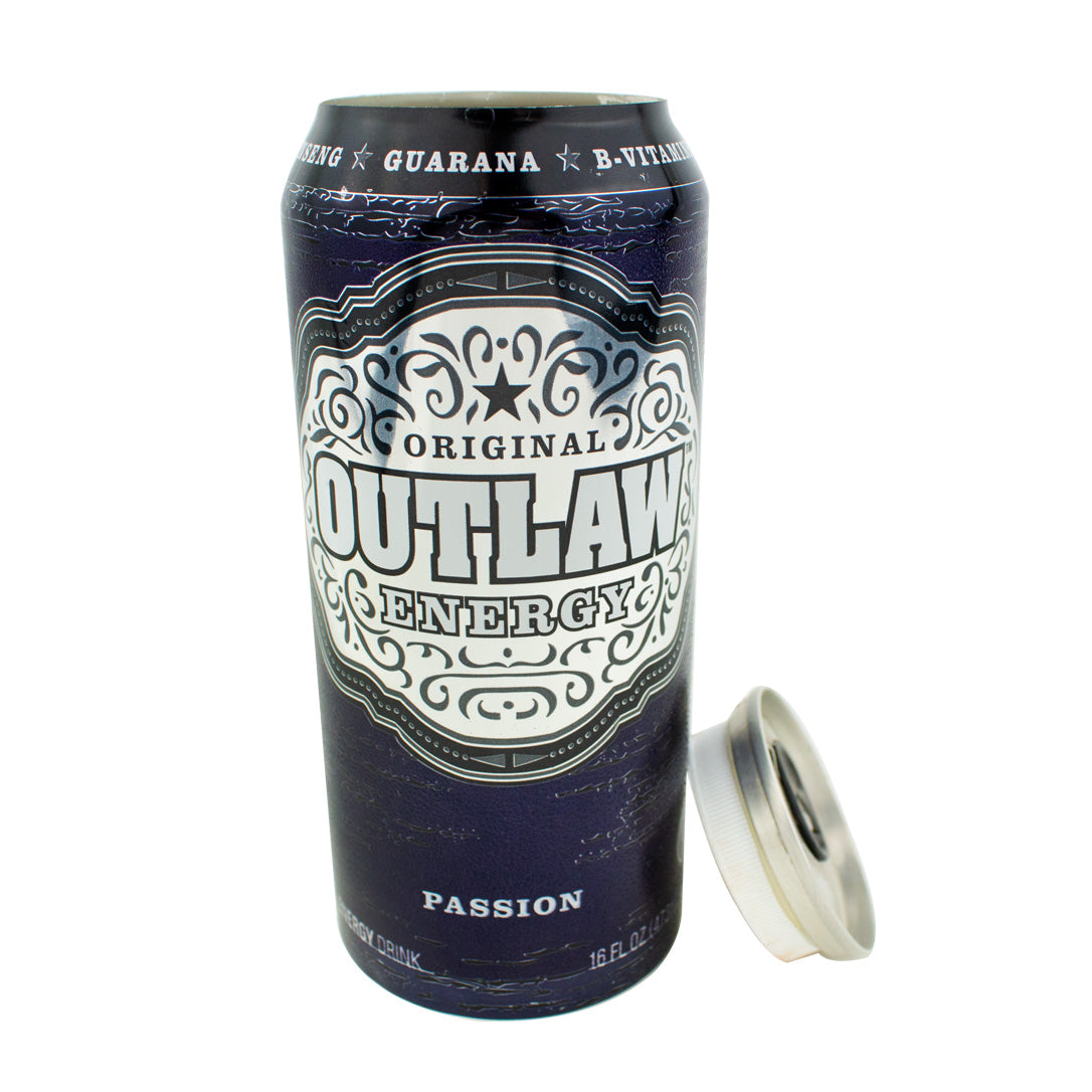 Original Outlaw Energy 16oz Safe Can at wholesale 