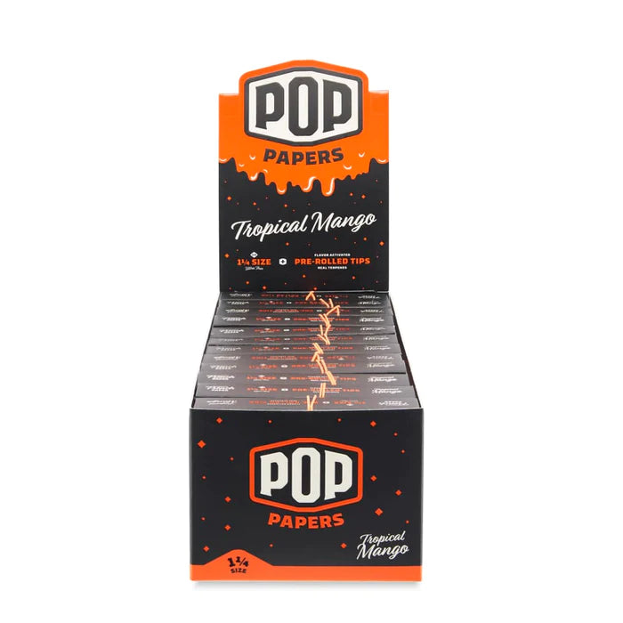 POP Papers 1 1/4" Tropical Mango Rolling Papers