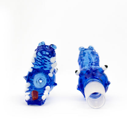 Alligator Glass Bowl - Assorted Colors