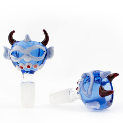 Demon Face Glass Bowl