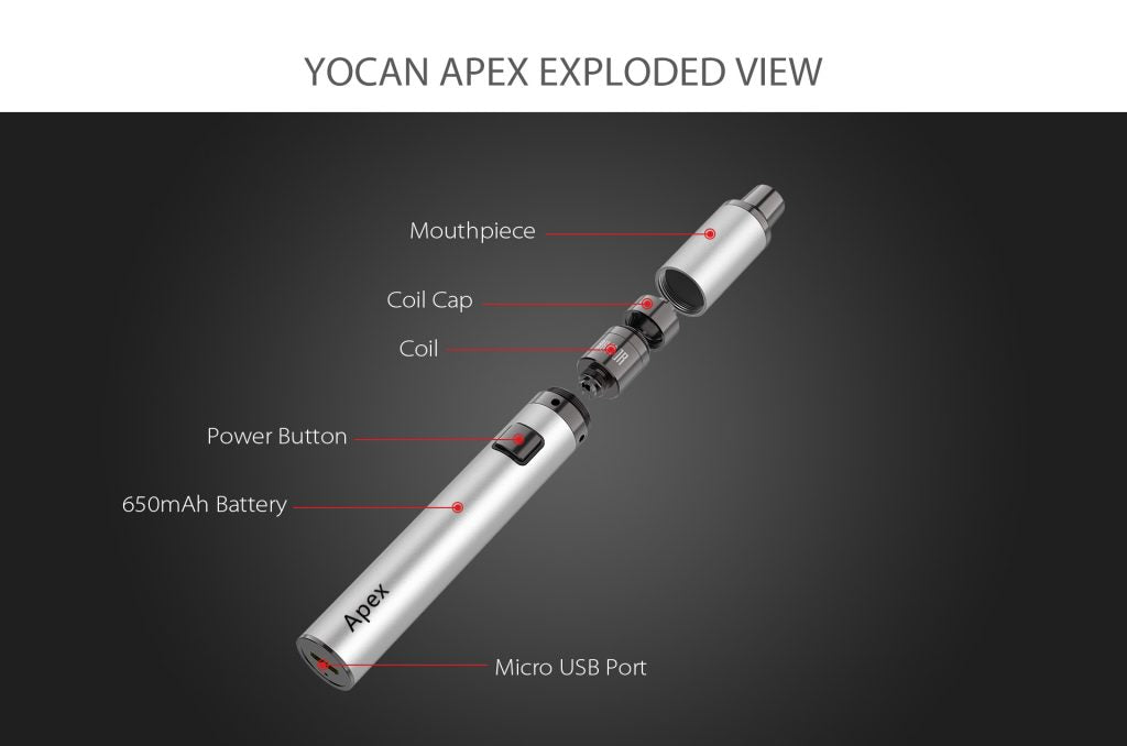 Portable wax vaporizer