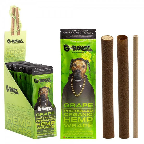 Pre-Rolled Organic Hemp Wraps