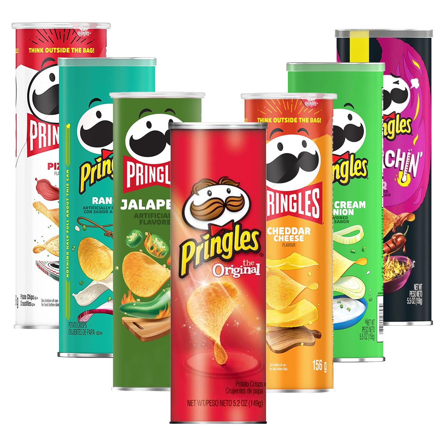 Pringles 6oz Safe Can