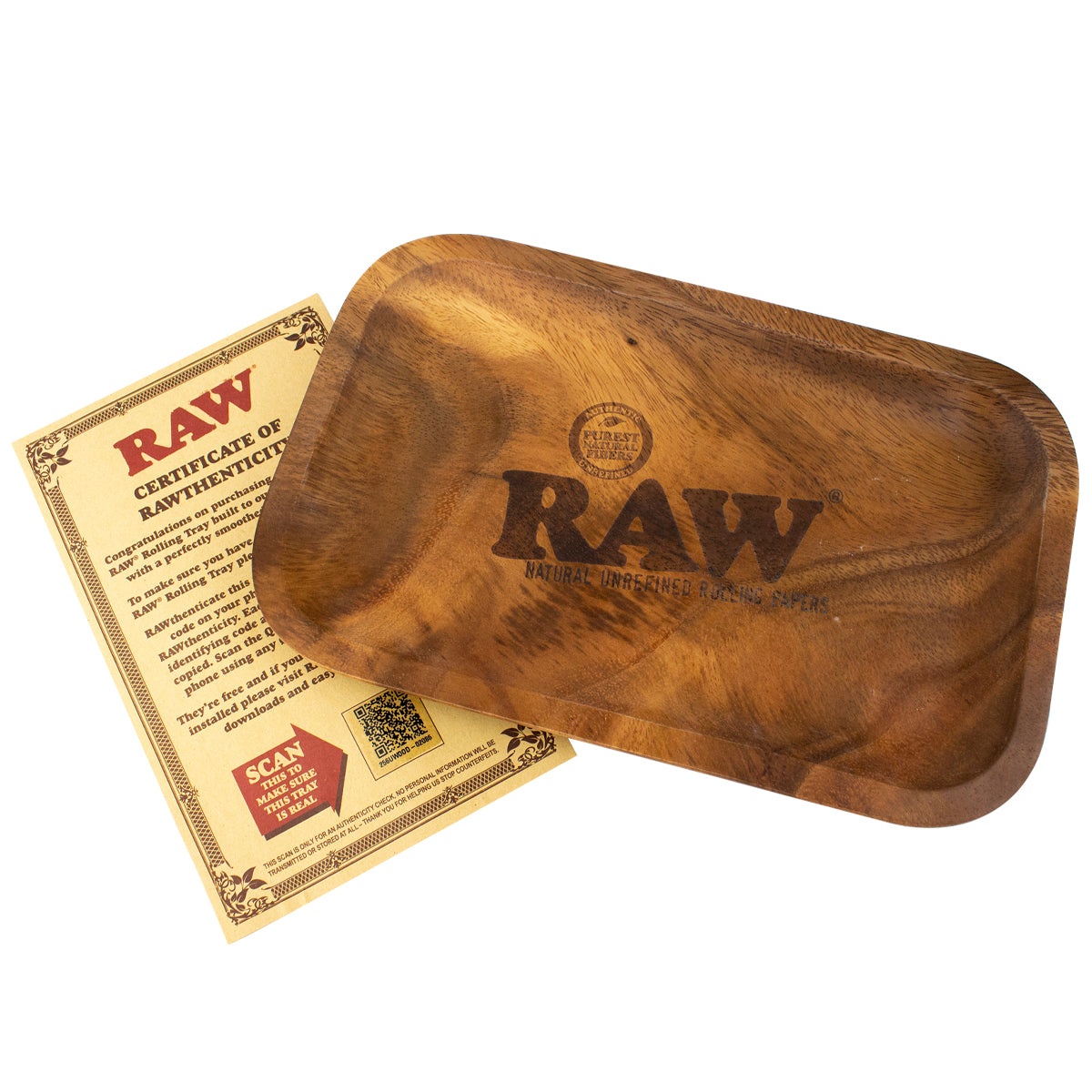 RAW Wood Rolling Tray Buy RAW Wood Rolling Tray SmokeTokes
