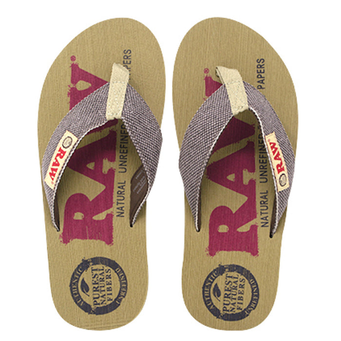 RAW X Rolling Papers Thong Sandals
