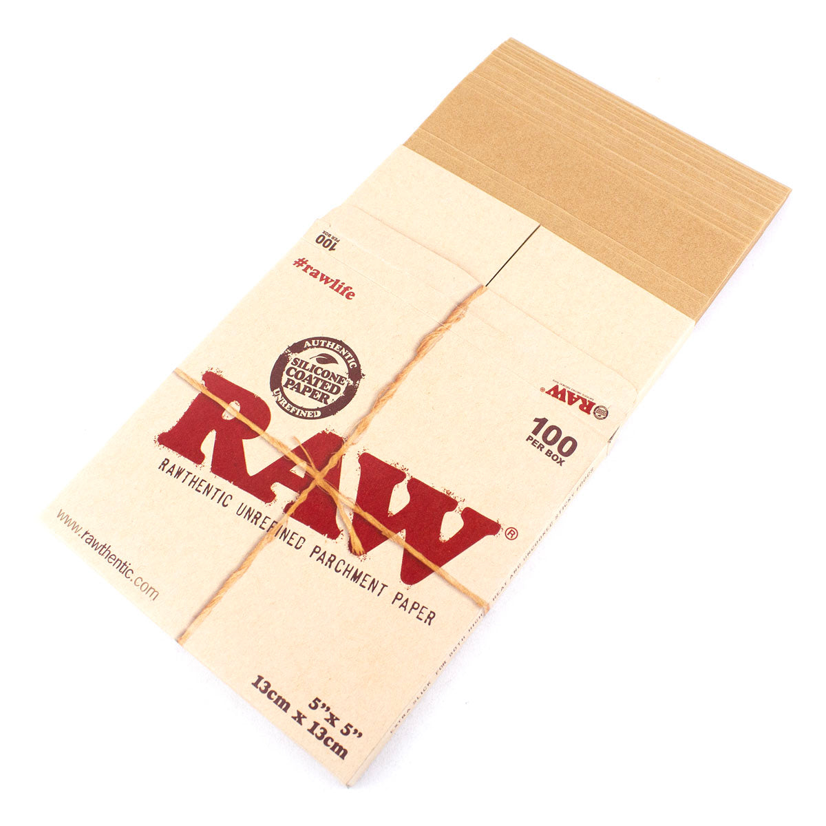 Raw 3x3 Parchment Paper Squares  Raw 3x3 Squares 100 Sheets/Box –  SmokeTokes