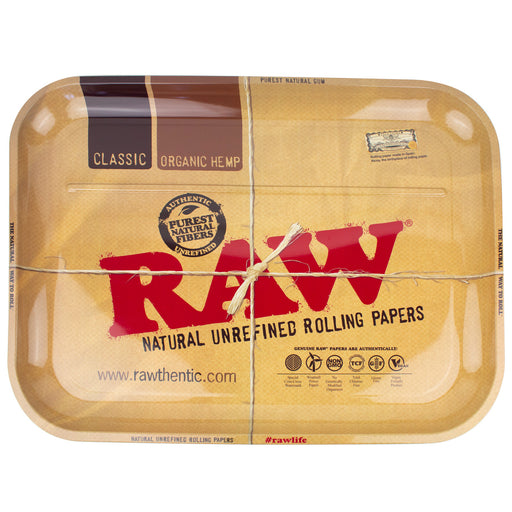 Juicy Jay's Large Metal Rolling Tray - 14 x 11 - Beamer Smoke