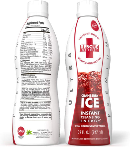 Rescue Ultra Premium Detox Ice 32 oz.