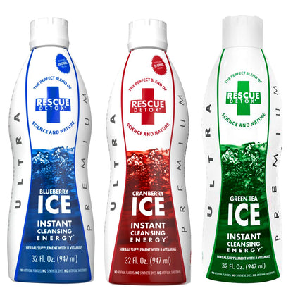 Rescue Ultra Premium Detox Ice 32 oz.