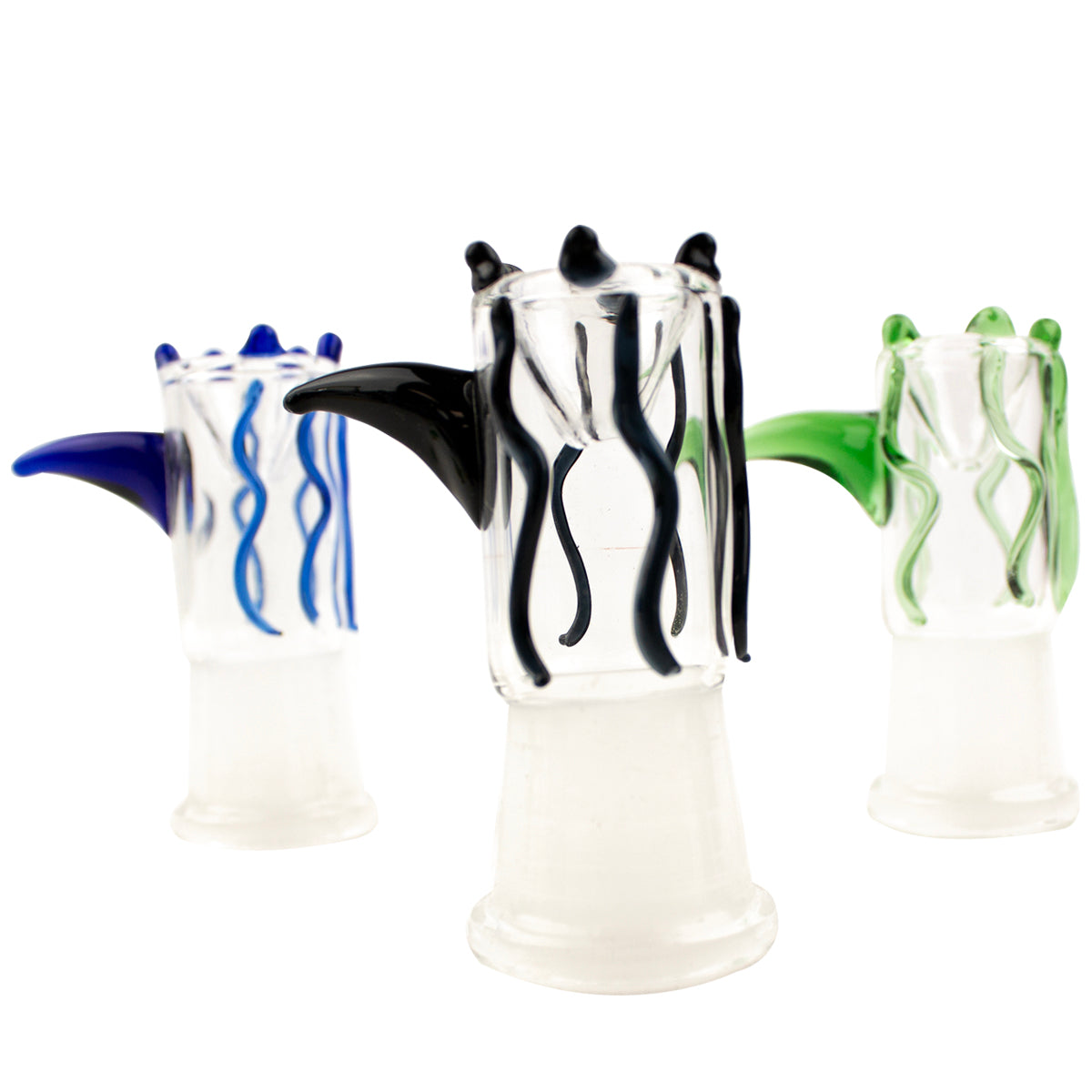 Shark Fin Glass Bowl