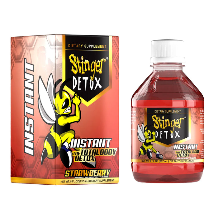 Stinger Detox -Instant the total Body Detox - Strawberry 8oz