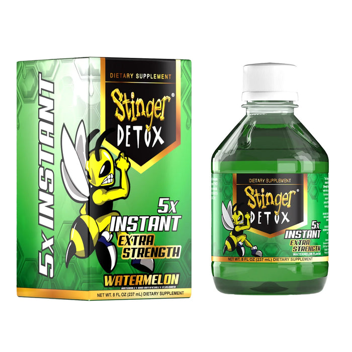 Stinger Detox 5X Extra Strength Watermelon 8oz – Same Day Detox Cleanse
