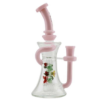 8" TX36 Toxic Ladybug Recycler Dab Rig Water Pipe