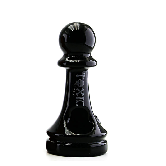 TXH8 - Toxic Chess Hand Pipe by MK 100 Glass