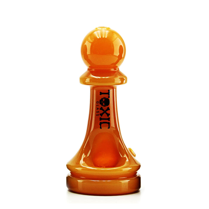 TXH8 - Toxic Chess Hand Pipe by MK 100 Glass
