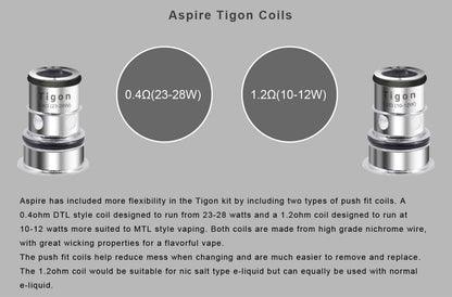 Tigon coils 5 pack