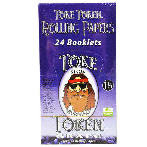 Toke Token Rolling Papers 8 flavors (Box of 24)