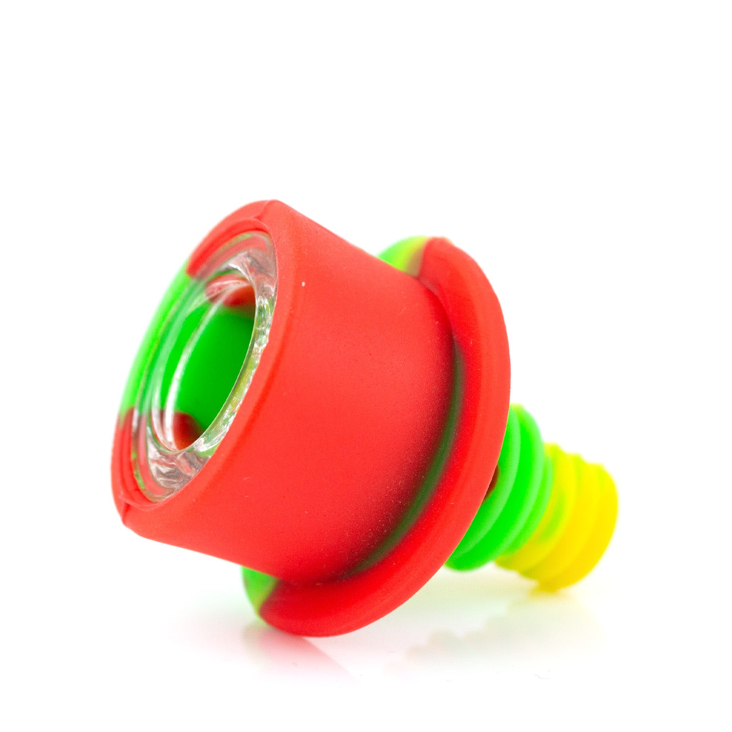 Top Hat Silicone Glass Bowl with Glass Screen