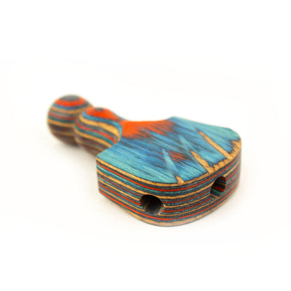 3 Way Triple Barrel Trident Wooden Joint Holder